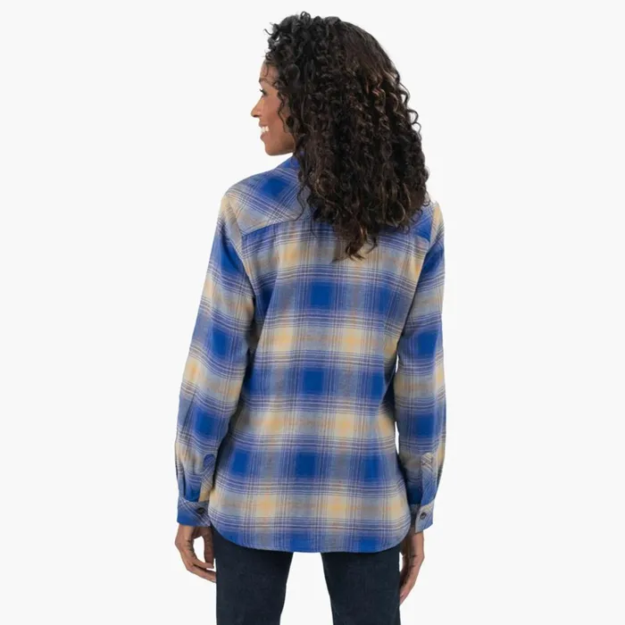 Women039s Plaid Flannel Long Sleeve Shirt Surf BlueFireside Ombre Plaid Surf Bluefireside Ombre Plaid c1j Women Dickies Button Up Women039s Plaid Flannel Long Sleeve Shirt Surf BlueFireside Ombre Plaid Surf Bluefireside Ombre Plaid c1j Women Dickies Button Up