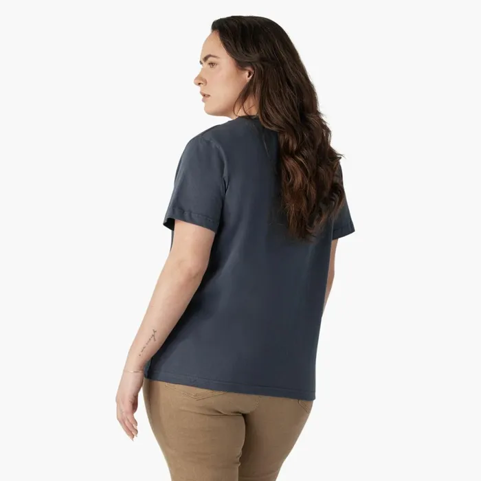 Women039s Plus Heavyweight Short Sleeve Pocket TShirt Airforce Blue Airforce Blue af Women Dickies TShirts Women039s Plus Heavyweight Short Sleeve Pocket TShirt Airforce Blue Airforce Blue af Women Dickies TShirts