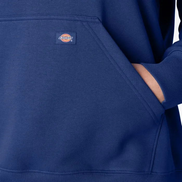 Women039s Plus Water Repellent Sleeve Logo Hoodie Surf Blue Surf Blue fl Women Dickies Hoodies and Sweatshirts Women039s Plus Water Repellent Sleeve Logo Hoodie Surf Blue Surf Blue fl Women Dickies Hoodies and Sweatshirts