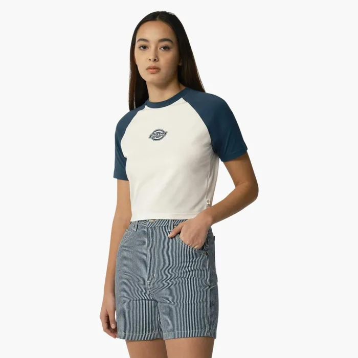 Women039s Sodaville TShirt Airforce Blue Airforce Blue af Women Dickies Cropped Tops Women039s Sodaville TShirt Airforce Blue Airforce Blue af Women Dickies Cropped Tops