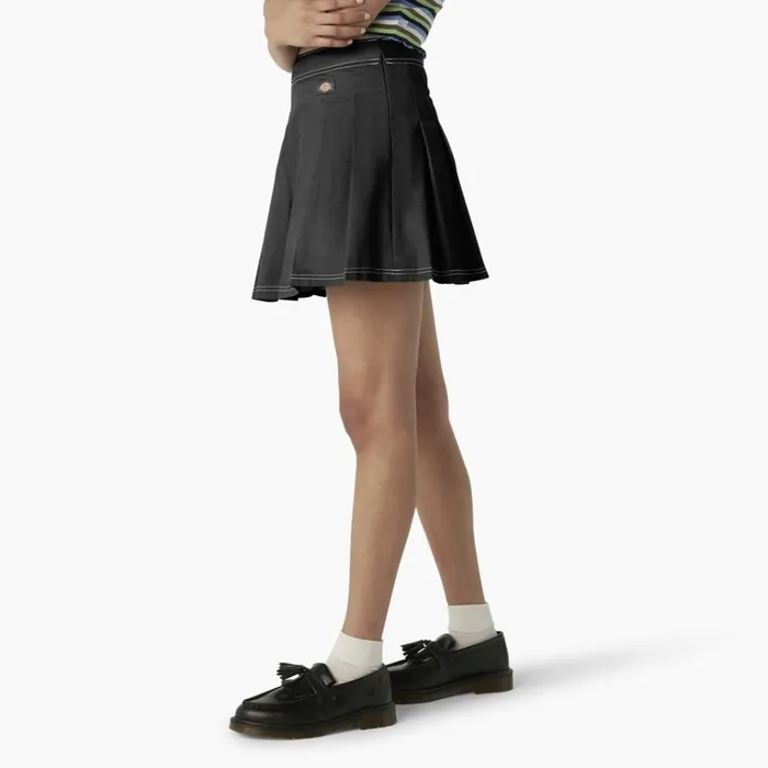Women039s Twill Pleated Skirt Black Black bkx Women Dickies Skirts and Dresses Women039s Twill Pleated Skirt Black Black bkx Women Dickies Skirts and Dresses