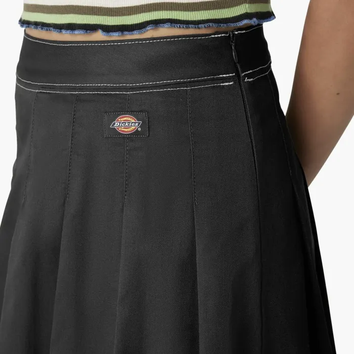 Women039s Twill Pleated Skirt Black Black bkx Women Dickies Skirts and Dresses Women039s Twill Pleated Skirt Black Black bkx Women Dickies Skirts and Dresses