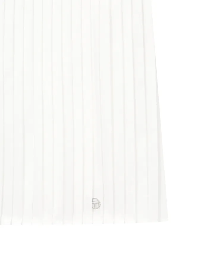 Women Athleisure Sergio Tacchini Essential Woven Pleats Skirt Off White