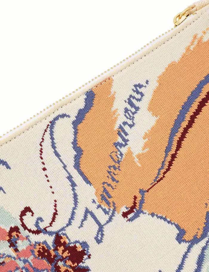 Women Bags Zimmermann Jacquard Pouch Nautical Map