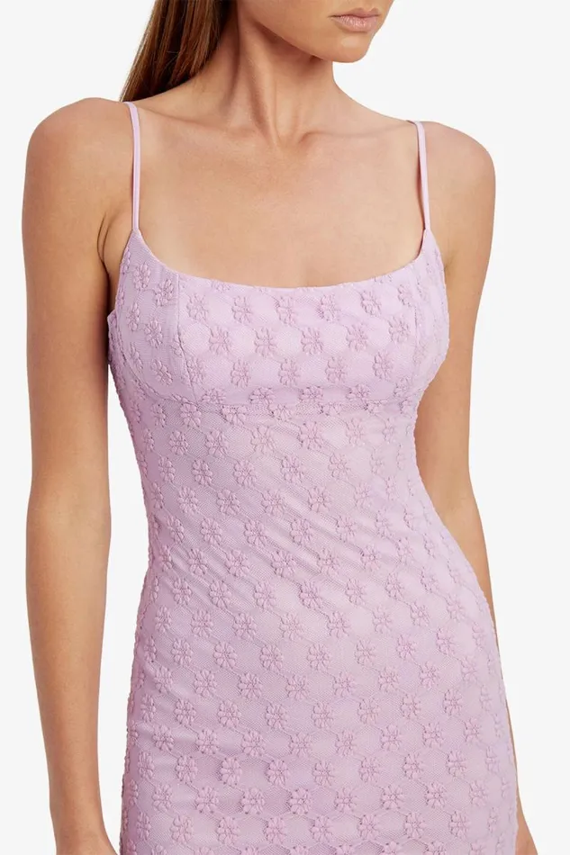 Women Bardot Day To Night Dresses Adoni Mesh Midi Dress In Lilac Women Bardot Day To Night Dresses Adoni Mesh Midi Dress In Lilac