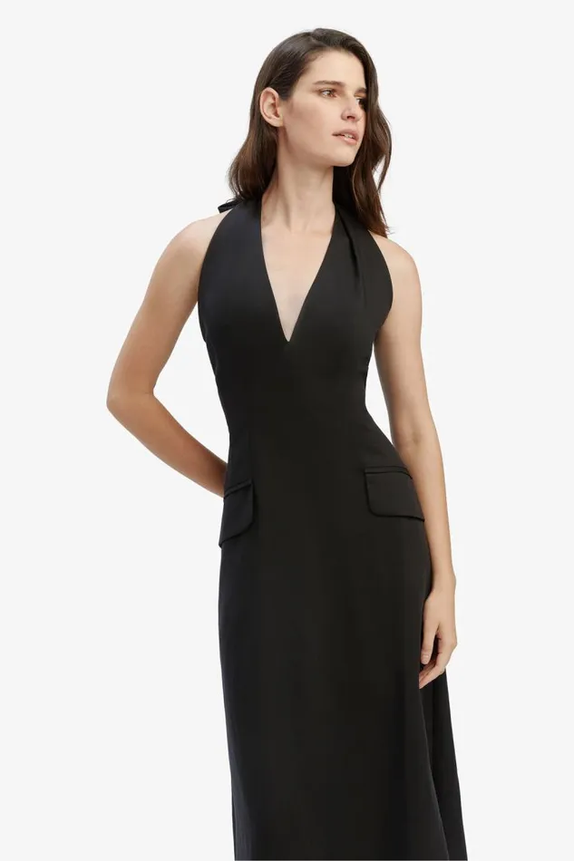 Women Bardot Day To Night Dresses Reina Midi Dress In Black Women Bardot Day To Night Dresses Reina Midi Dress In Black
