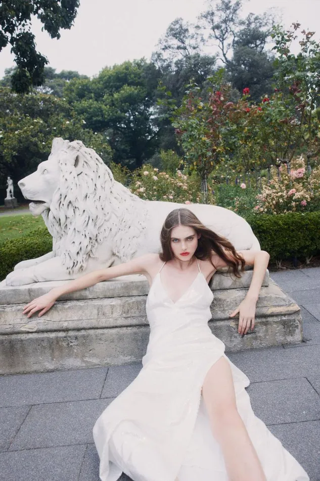 Women Bardot Occasion Dresses Yve Halter Dress In White Women Bardot Occasion Dresses Yve Halter Dress In White