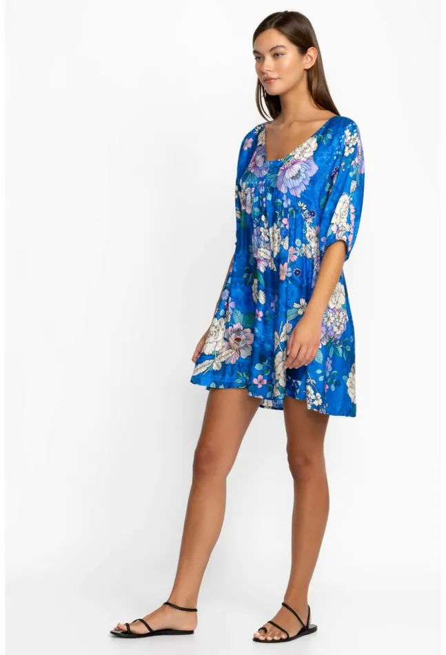 Women Blue Dove ALine Coverup Blue Dove Johnny Was Swim and Resort
