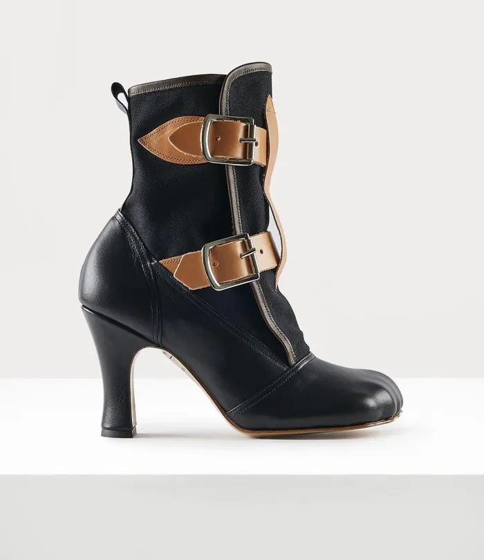 Women Bondage Boot Black Vivienne Westwood Boots