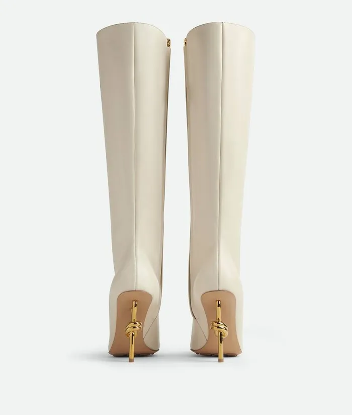 Women Bottega Veneta Boots Knot Boot Sea Salt