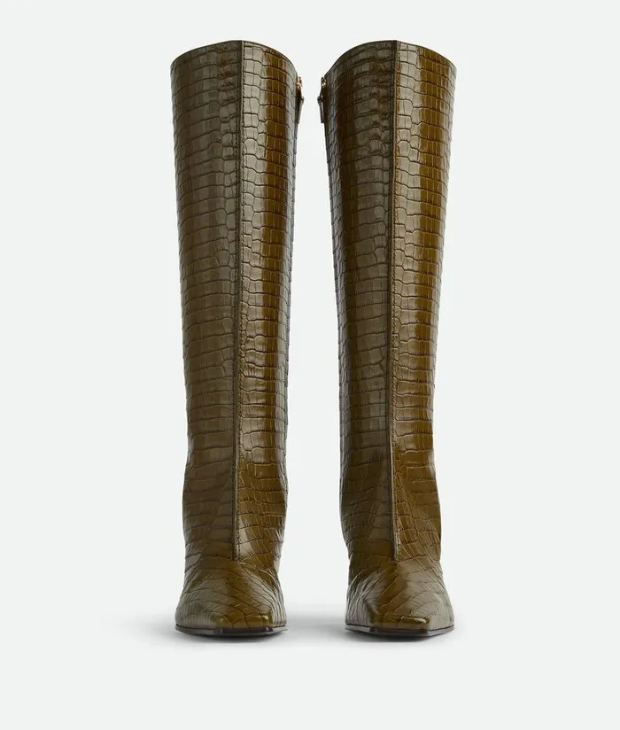 Women Bottega Veneta Boots Lewis Boot Olive Oil