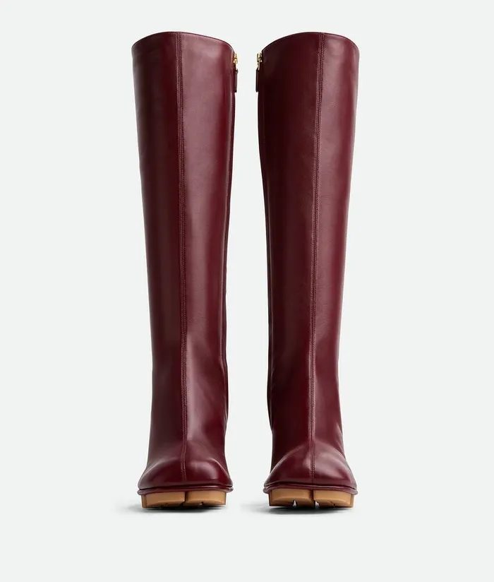 Women Bottega Veneta Boots Shore Boot Merlot