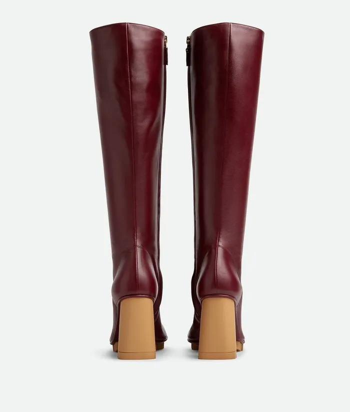 Women Bottega Veneta Boots Shore Boot Merlot