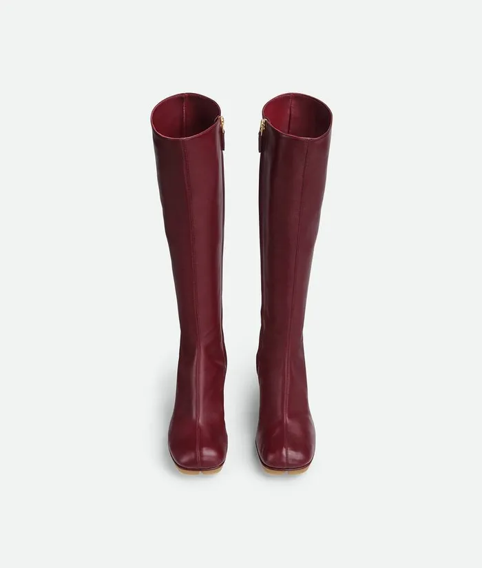 Women Bottega Veneta Boots Shore Boot Merlot