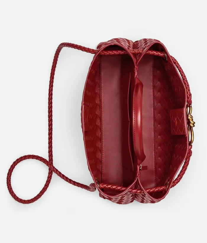 Women Bottega Veneta Crossbody EastWest Andiamo Rosewood