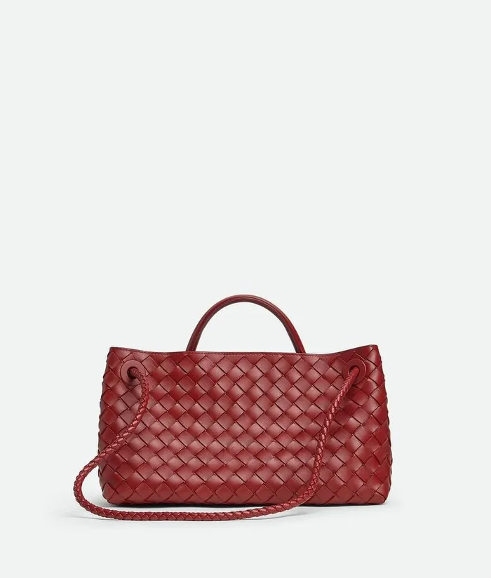 Women Bottega Veneta Crossbody EastWest Andiamo Rosewood