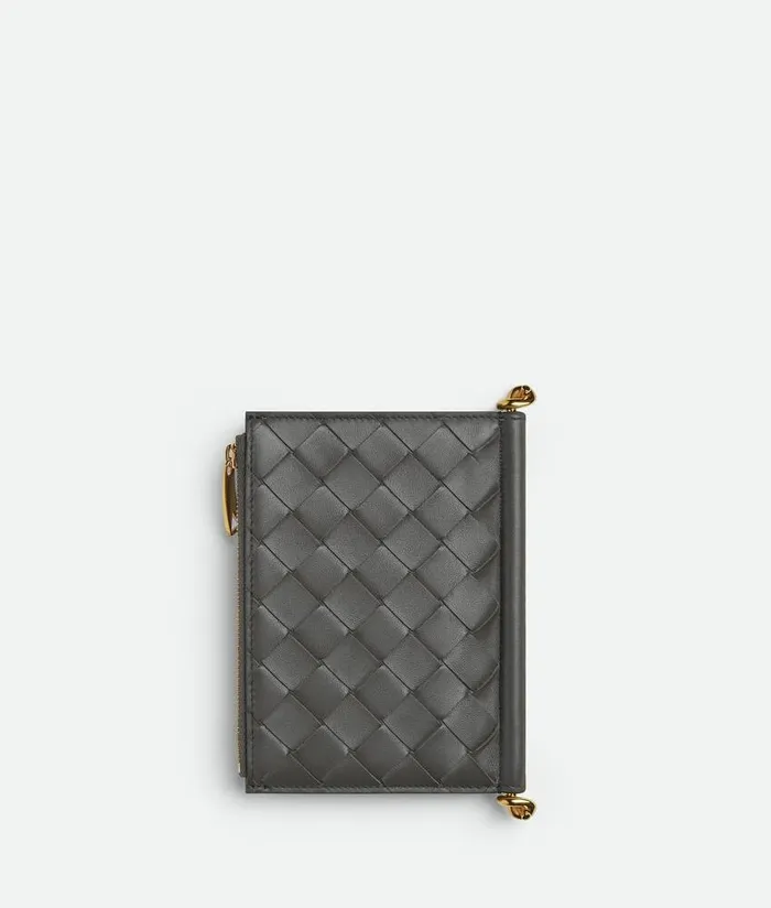 Women Bottega Veneta Long Wallets Solstice Medium BiFold Wallet Lapilli