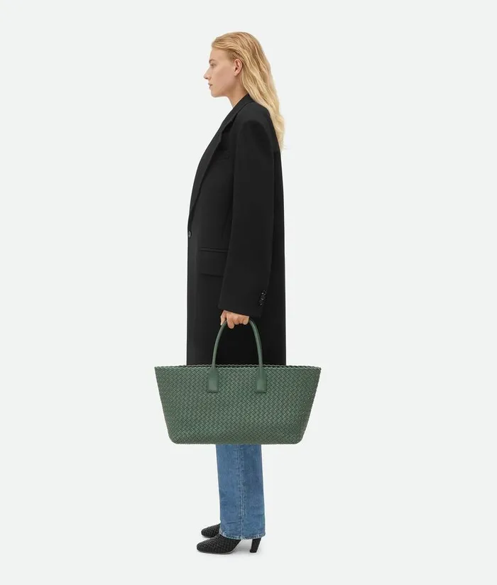 Women Bottega Veneta Shopper Cabat Aloe
