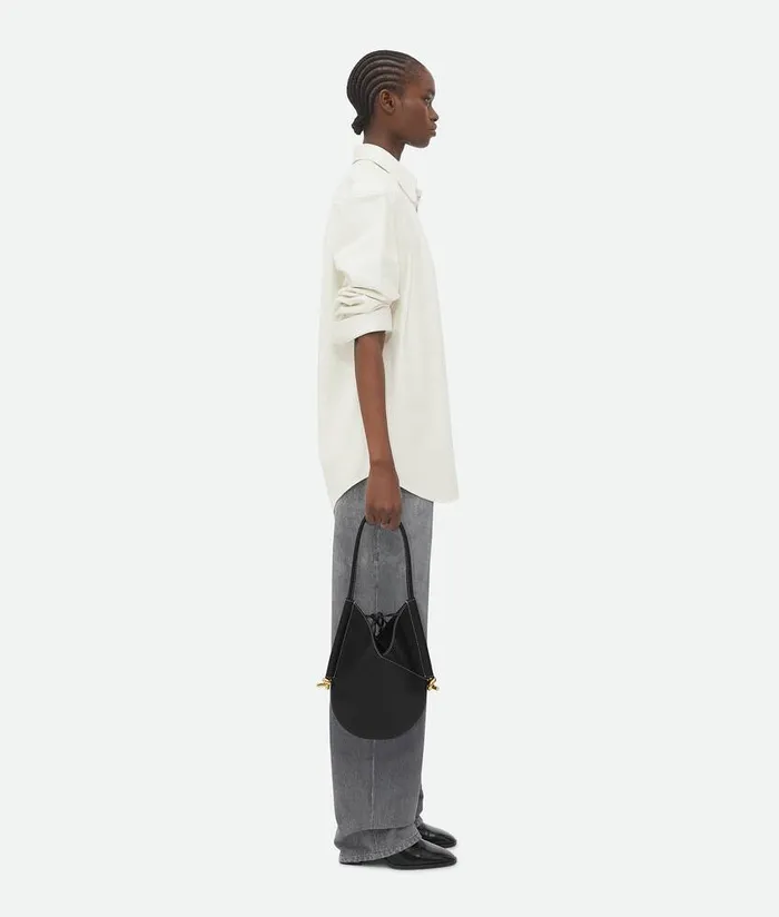 Women Bottega Veneta Shoulder Small Solstice Black