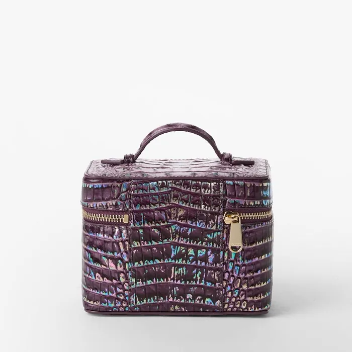 Women Brahmin Cosmetic Cases and Travel Small Charmaine Passion Purple Women Brahmin Cosmetic Cases and Travel Small Charmaine Passion Purple