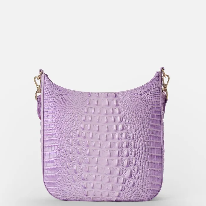 Women Brahmin Crossbodies Leia Gentle Lavender Melbourne Women Brahmin Crossbodies Leia Gentle Lavender Melbourne