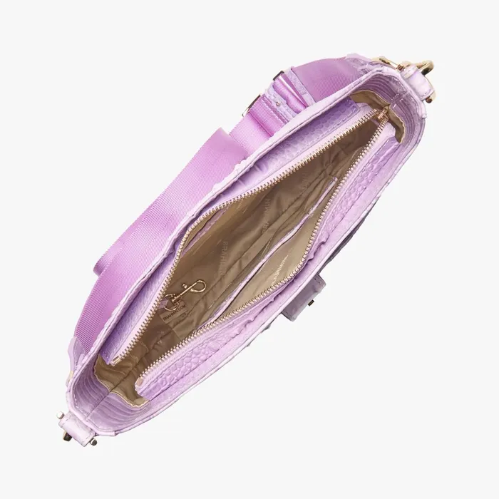 Women Brahmin Crossbodies Leia Gentle Lavender Melbourne Women Brahmin Crossbodies Leia Gentle Lavender Melbourne