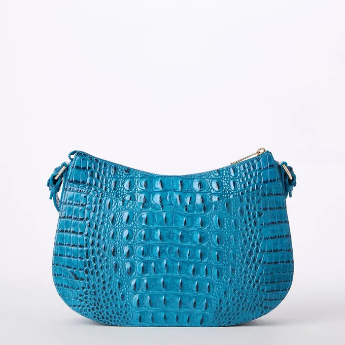 Women Brahmin Crossbodies Shayna Vibrant Azure Women Brahmin Crossbodies Shayna Vibrant Azure