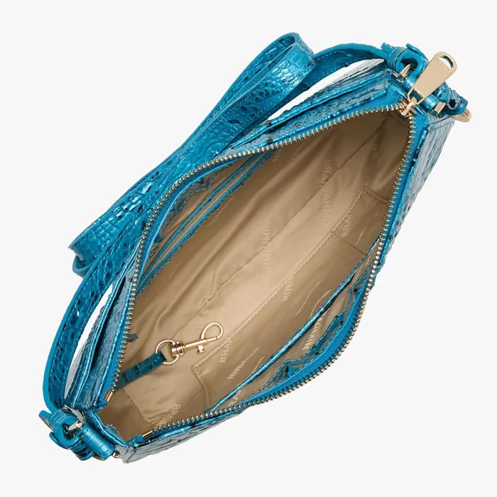 Women Brahmin Crossbodies Shayna Vibrant Azure Women Brahmin Crossbodies Shayna Vibrant Azure