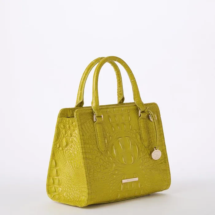 Women Brahmin Satchels Cami Chartreuse Melbourne Women Brahmin Satchels Cami Chartreuse Melbourne