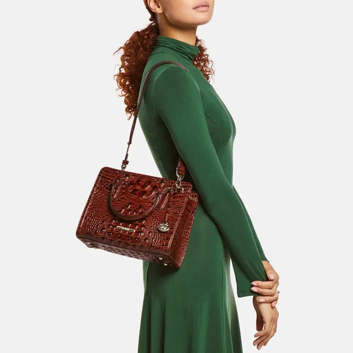 Women Brahmin Satchels Cami Chartreuse Melbourne Women Brahmin Satchels Cami Chartreuse Melbourne