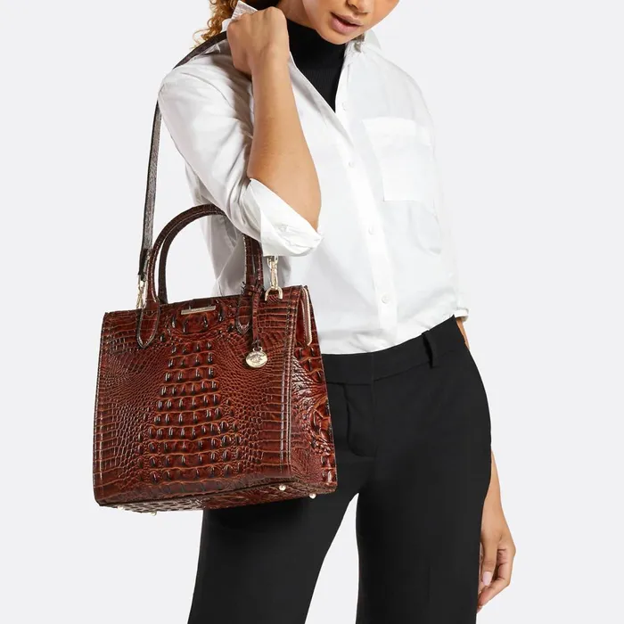 Women Brahmin Satchels Caroline Black Rockaway Women Brahmin Satchels Caroline Black Rockaway