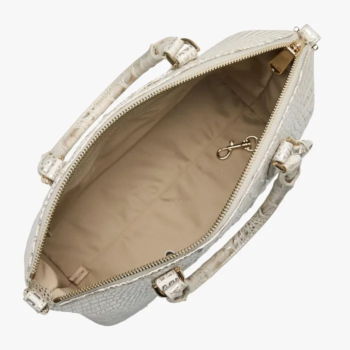 Women Brahmin Satchels Duxbury Satchel Ivory Dream Women Brahmin Satchels Duxbury Satchel Ivory Dream