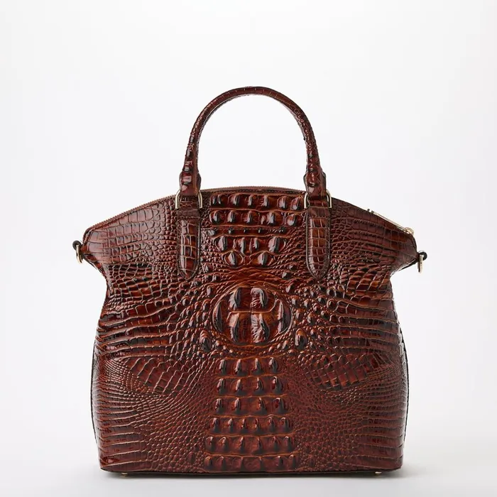 Women Brahmin Satchels Large Duxbury Satchel Pecan Melbourne