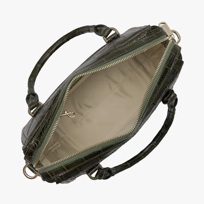 Women Brahmin Satchels Micaela Matcha Green Baize Women Brahmin Satchels Micaela Matcha Green Baize