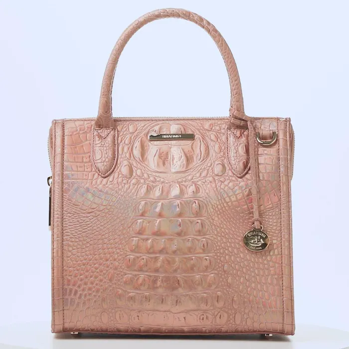 Women Brahmin Satchels Small Caroline Rose Gold Melbourne Women Brahmin Satchels Small Caroline Rose Gold Melbourne