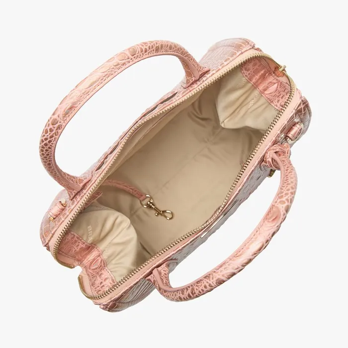 Women Brahmin Satchels Small Caroline Rose Gold Melbourne Women Brahmin Satchels Small Caroline Rose Gold Melbourne