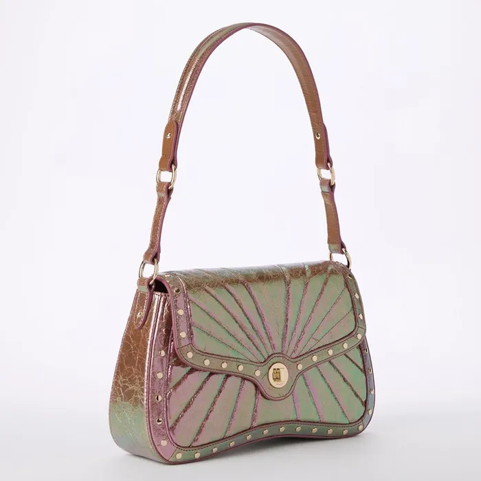 Women Brahmin Shoulder Bags Nerida Rose Gold Alectrona