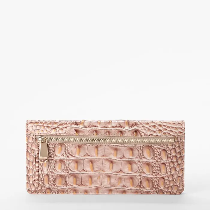 Women Brahmin Wallets and Wristlets Adelle Chrysanthemum Ombre Women Brahmin Wallets and Wristlets Adelle Chrysanthemum Ombre