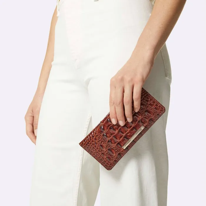 Women Brahmin Wallets and Wristlets Ady Wallet Voltage Violet Women Brahmin Wallets and Wristlets Ady Wallet Voltage Violet