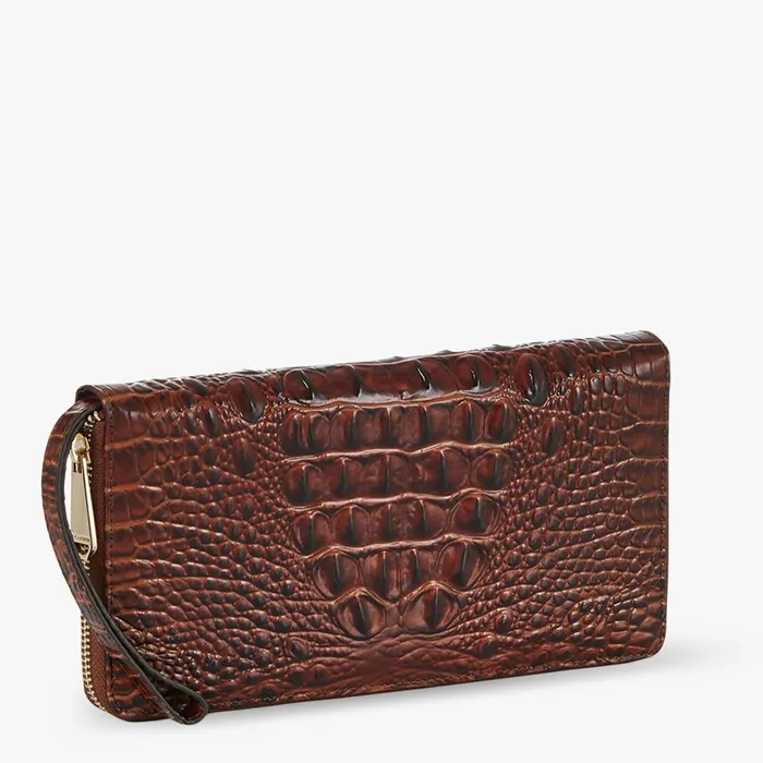 Women Brahmin Wallets and Wristlets Skyler Pecan Melbourne Women Brahmin Wallets and Wristlets Skyler Pecan Melbourne
