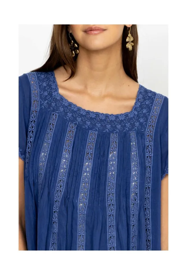 Women Brigita Blouse Surf The Web Johnny Was Tops