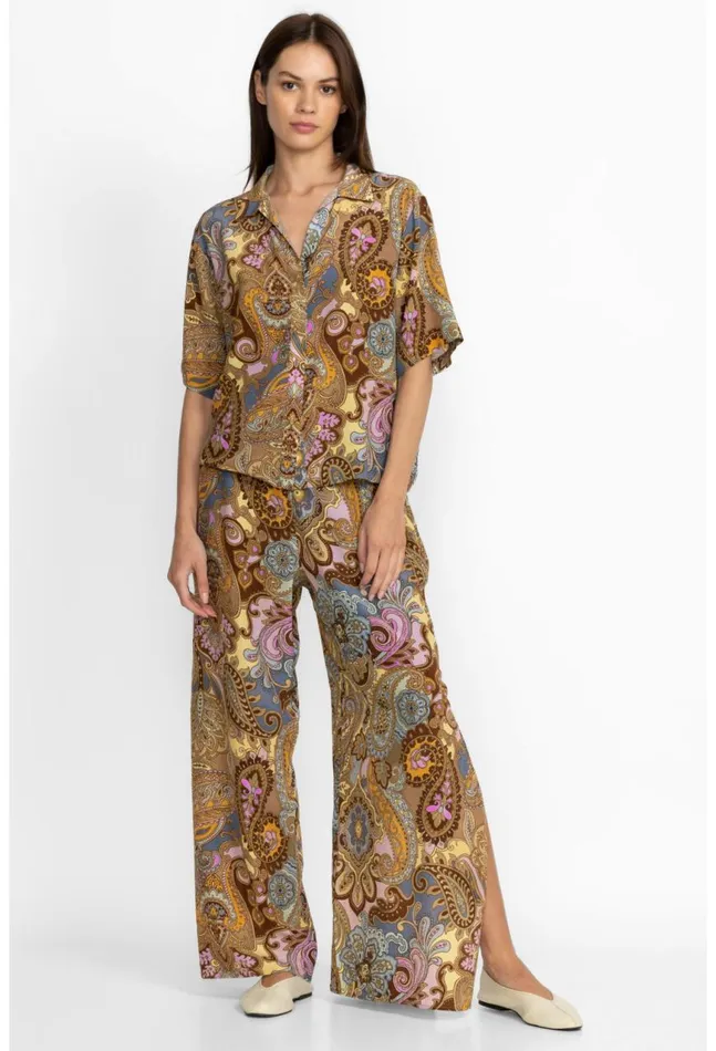 Women Brooklyn Long Set Sandalwood Johnny Was Sleepwear