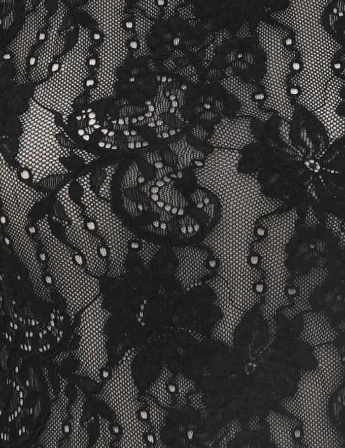Women Clothing Zimmermann Lace Bodysuit Black