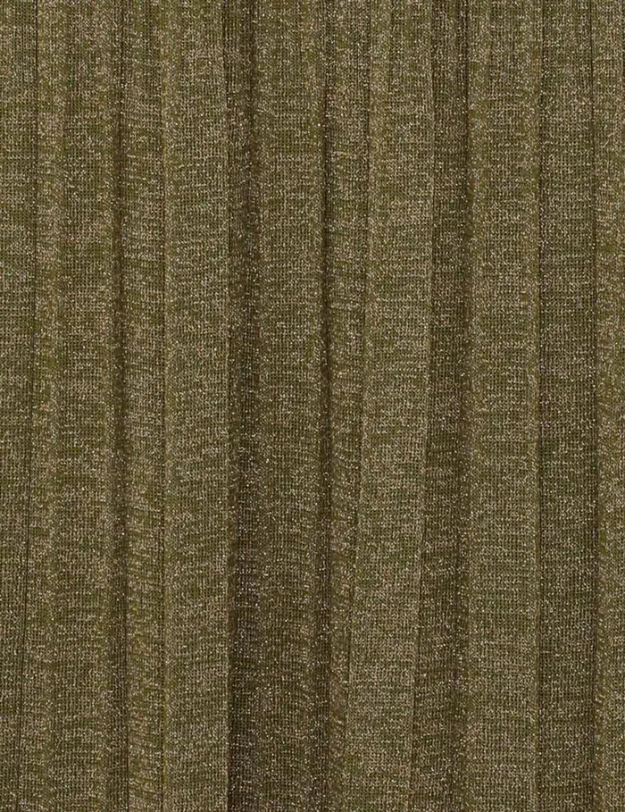 Women Clothing Zimmermann Wylie Rib Midi Skirt Dusty Olivegold