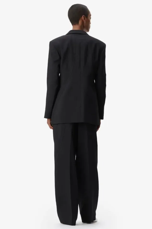 Women Coats and Jackets Lala Berlin Jacket Jupiter Viscose Mix Black