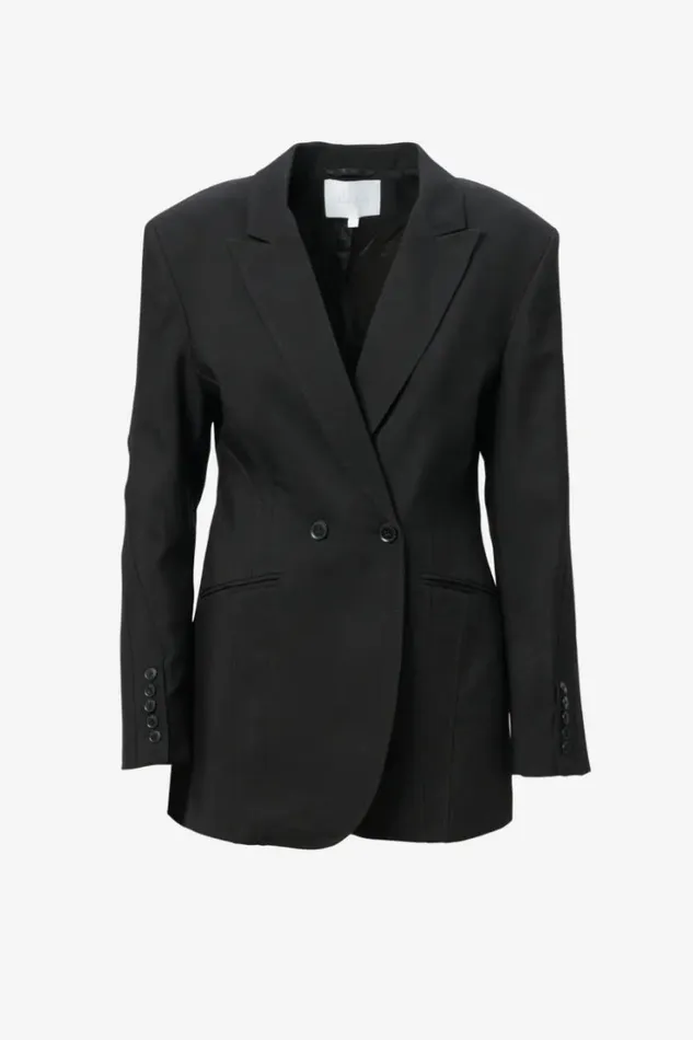 Women Coats and Jackets Lala Berlin Jacket Jupiter Viscose Mix Black