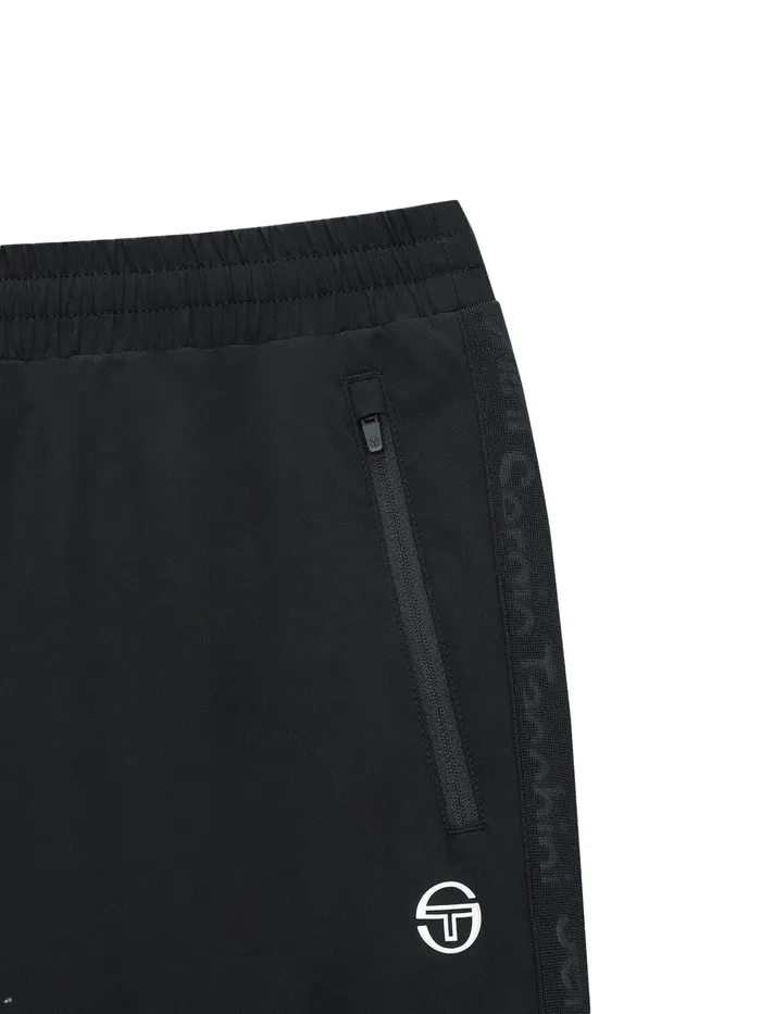 Women Court Styles Sergio Tacchini Essential WarmUp Jogger Pant Black Black
