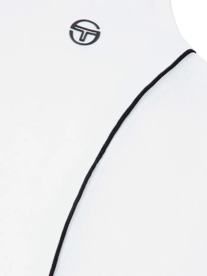 Women Court Styles Sergio Tacchini Tessa Scoop Neck Tank Brilliant White