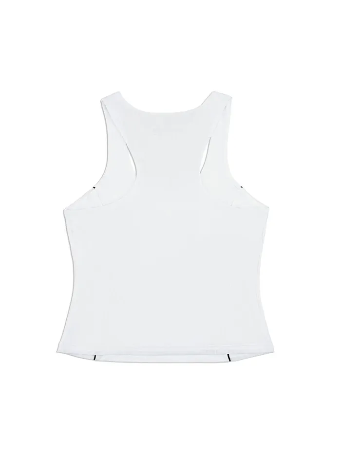 Women Court Styles Sergio Tacchini Tessa Scoop Neck Tank Brilliant White