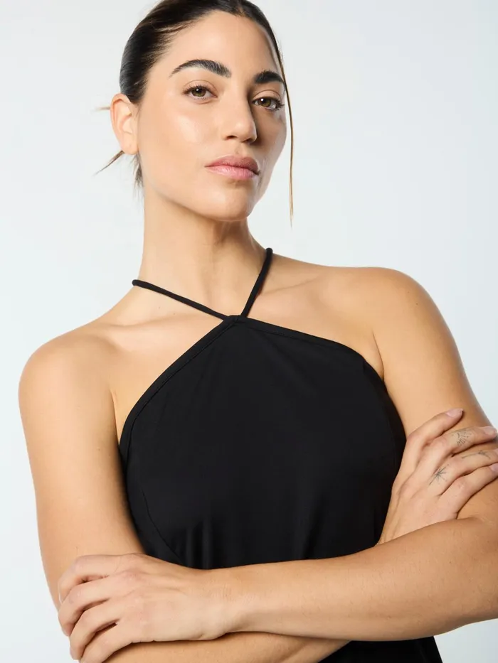 Women Court Styles Sergio Tacchini Verona Dress Black Beauty